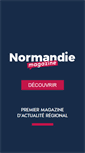 Mobile Screenshot of normandie-magazine.fr