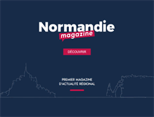Tablet Screenshot of normandie-magazine.fr